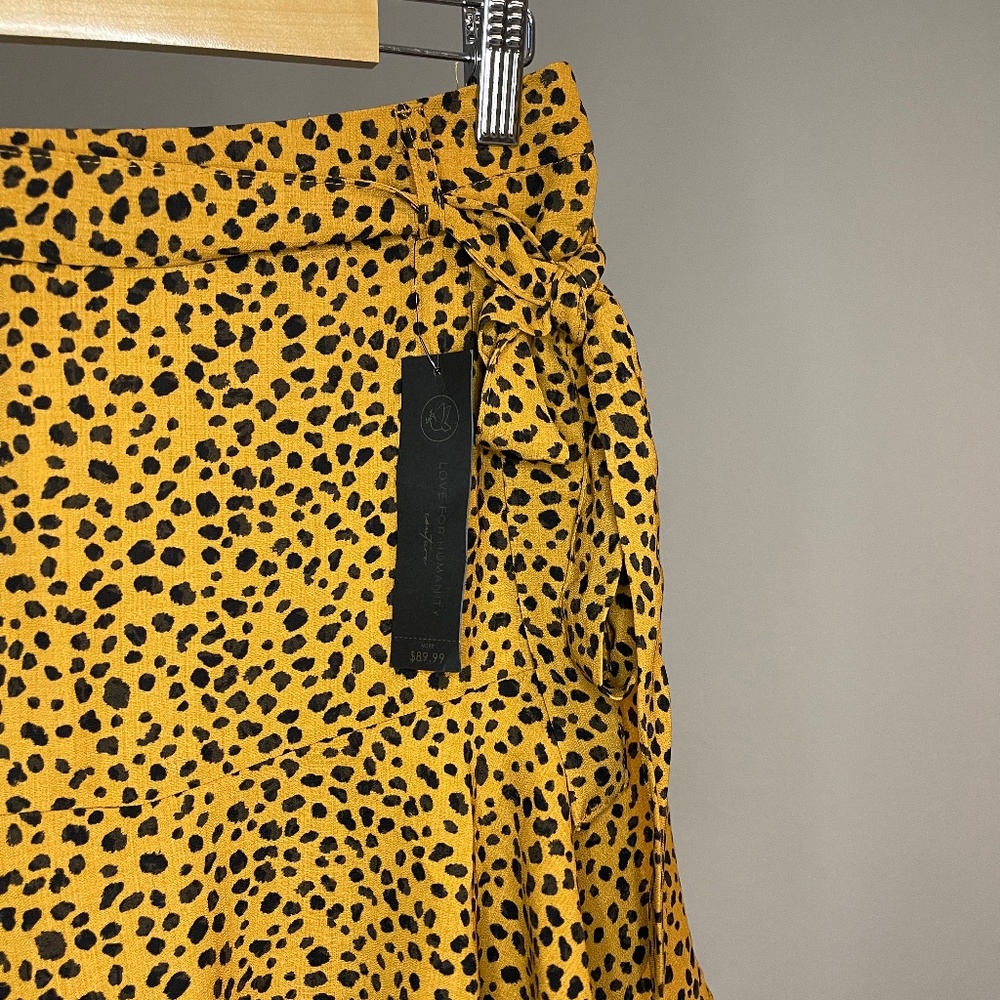 Skorts leopard print